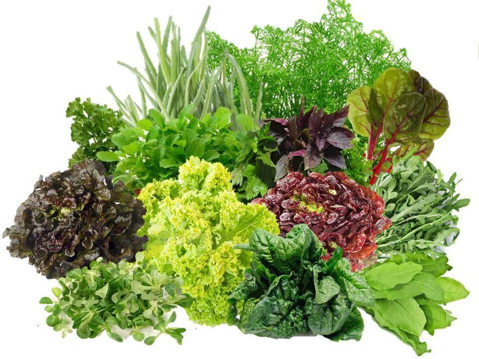 Including green vegetables in a man's diet will help eliminate erectile dysfunction. 